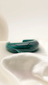 Jade Dome Resin Bangle